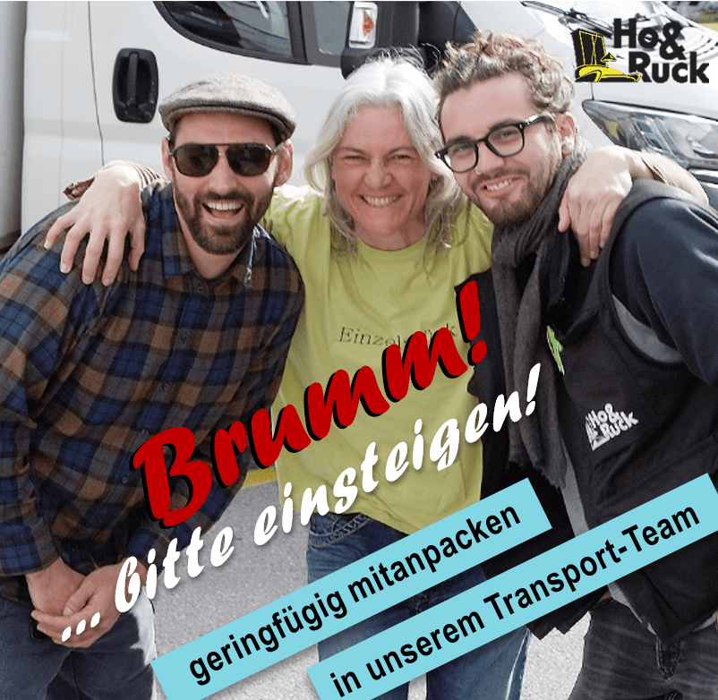 Steig bei uns ein! 1 x pro Woche - das klingt doch guuut! :-) - HoRuck